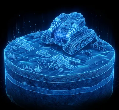 Dune Patrol recon hologram