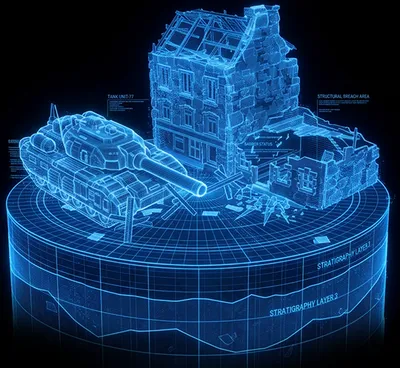 Urban Rush recon hologram
